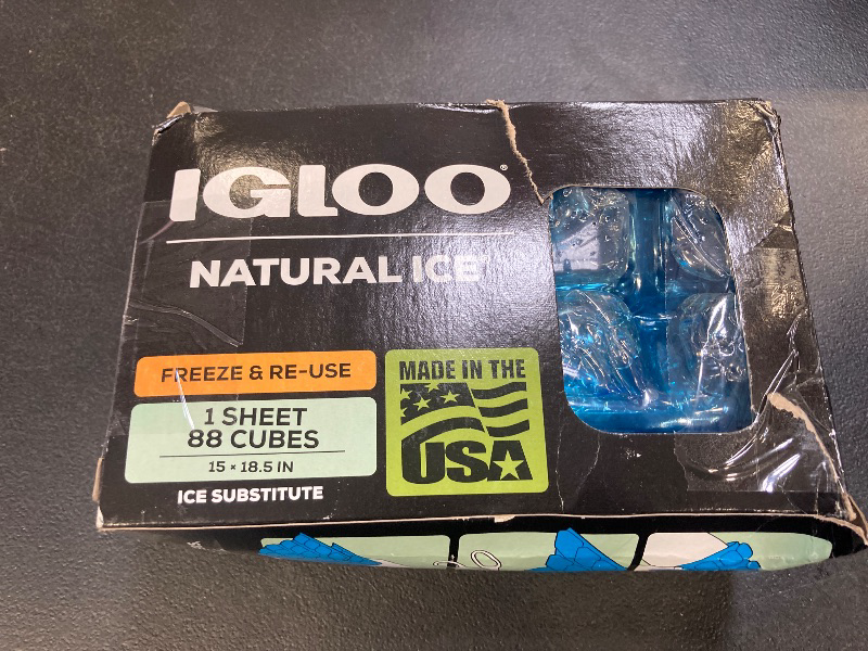 Photo 1 of Igloo MaxCold Gel Ice Packs, Reusable Ice Packs for Coolers, Long Lasting Cold Freezer Pack for Lunch Boxes and Camping