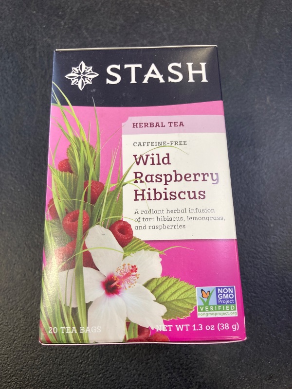 Photo 1 of Stash Tea Wild Raspberry Hibiscus 20 count 