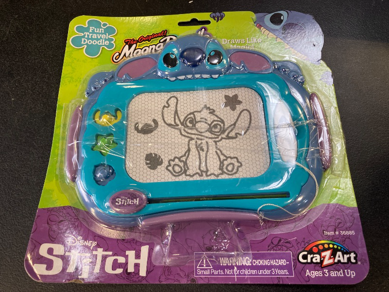 Photo 1 of Cra-Z-Art Stitch Travel Magna Doodle Magnetic Drawing Board, Lilo and Stitch Kids Toy Gift