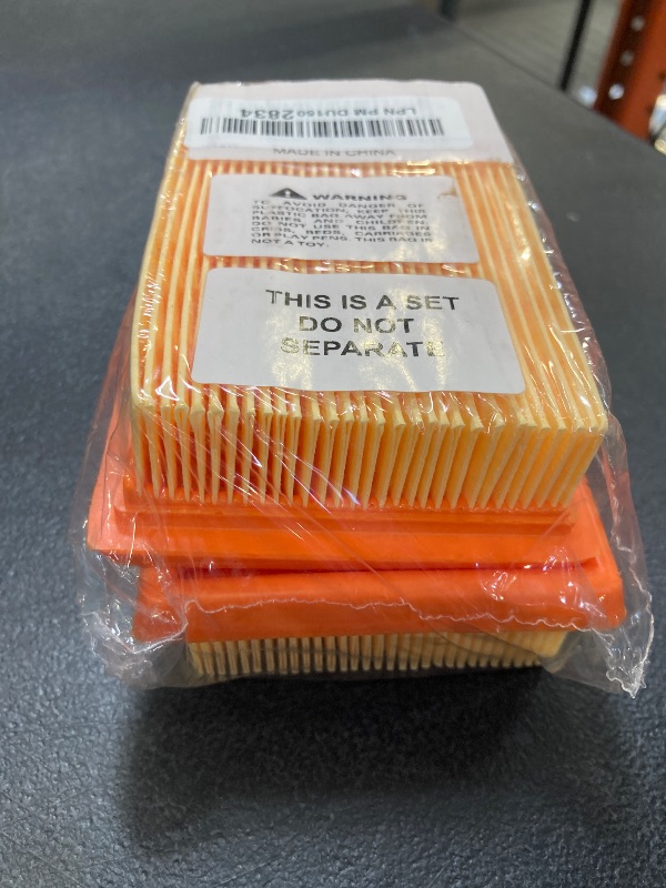 Photo 1 of MOWFILL 2 Pack 4203 141 0301 Air Filter Replace Stihl 4203-141-0301, 4203 141 0301, 4203 141 0301A, 42031410301 Fits Stihl BR340 BR340L BR380 BR420 BR420C BR420L SR340 SR420 Blower