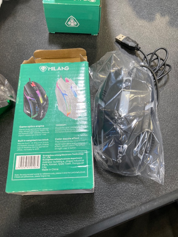 Photo 1 of Milang M3 Limit Blade Luminous Game Mouse