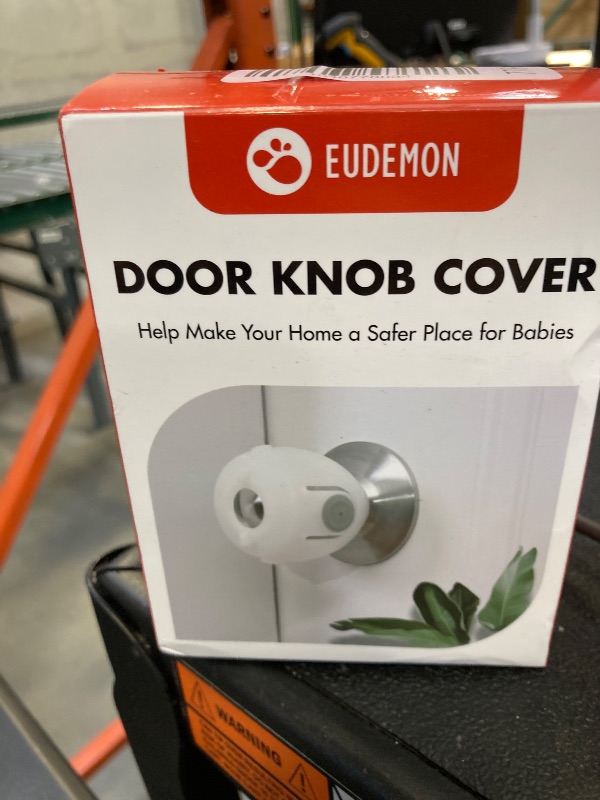 Photo 1 of EUDEMON 4 Pack Baby Safety Door Knob Covers Door Knob Locks(not Suit for All Door knobs)