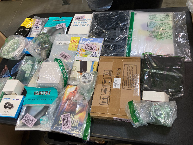 Photo 1 of BAG LOT. MISC. ITEMS 
----FINAL SALE / NO RETURNS ---