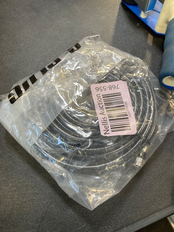 Photo 1 of G-PLUG 40FT RG6 Coaxial Cable Connectors Set - High-Speed Internet, Broadband and Digital TV Aerial, Satellite Sky Cable Extension- Weather-Sealed Double Rubber O-Ring and Compression Connectors Black