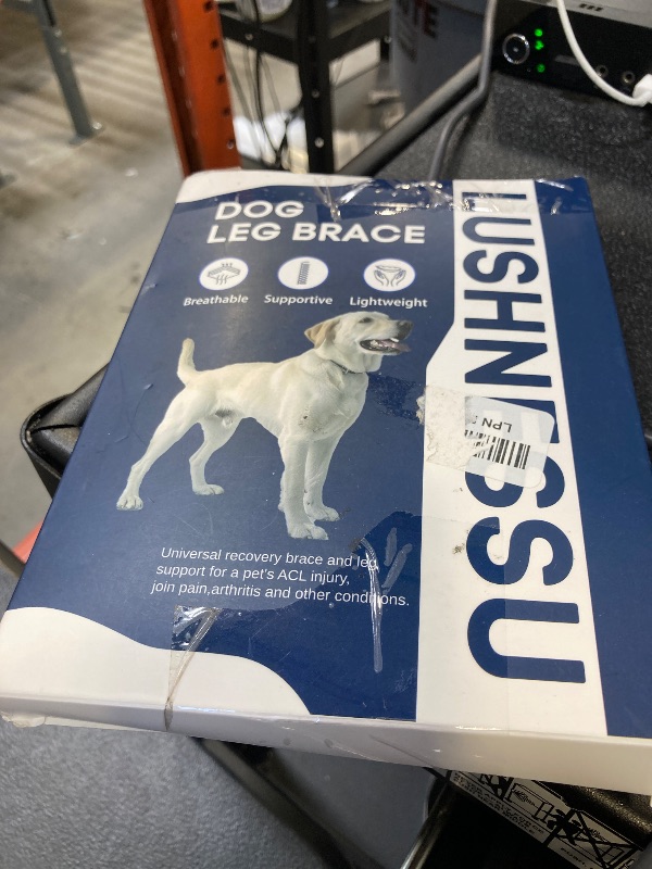 Photo 1 of Lushnessu Dog Leg Braces for Back Leg- Dog ACL Brace for Torn and Back Hind Rear Legs ACL Tear, Dog Leg Brace for Hip Dysplasia, Dog Arthritis, Luxating Patella(Size S)