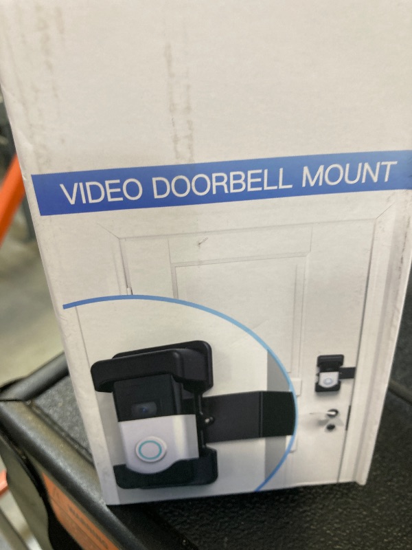 Photo 1 of COOLWUFAN Anti-Theft Video Doorbell Mount, Adjustable Height(3.7’’-5.1’’), Compatible with Most Brand Video Doorbell, No-Drill Mounting Bracket for Most Brand Video Bell
