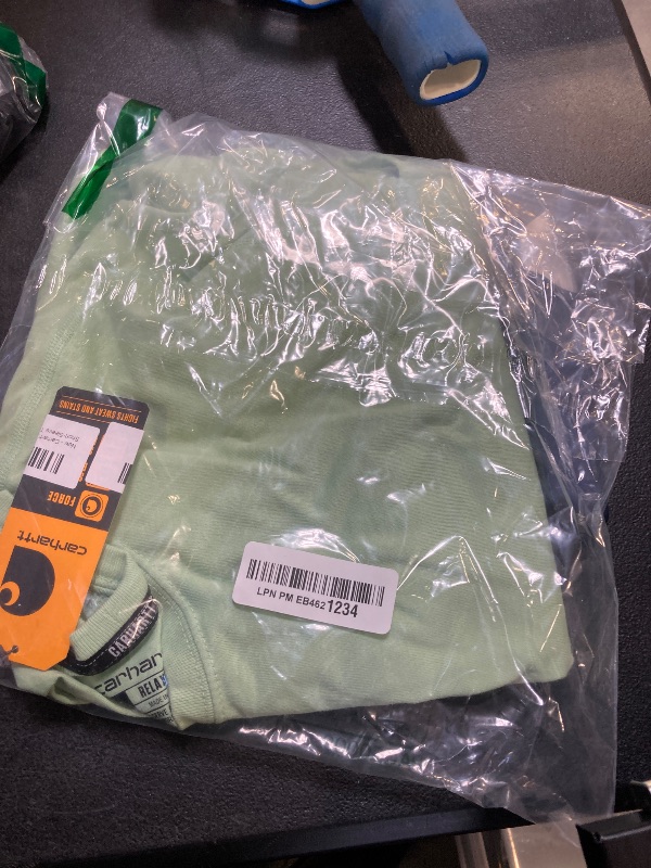 Photo 1 of Carhartt Men's Force Relaxed Fit Midweight Short-Sleeve T-Shirt, Aventurine, Medium