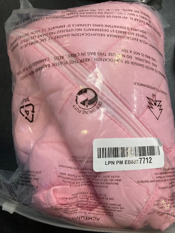 Photo 1 of HILEELANG Toddler Baby Girl Winter Puffer Jacket Coat Hooded Light Weight Padded Outwear Pink 18-24 M