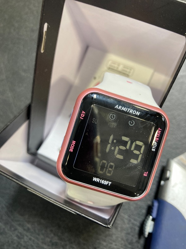 Photo 1 of Armitron Sport Unisex Digital Chronograph Silicone Strap Watch, 40/8417