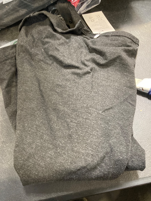 Photo 1 of Post Shoulder Surgery Shirts for Men ?Recovery Short Shirt-Easy Snaps on Sides and Full Arm Opening-Chemo Clothing Black L