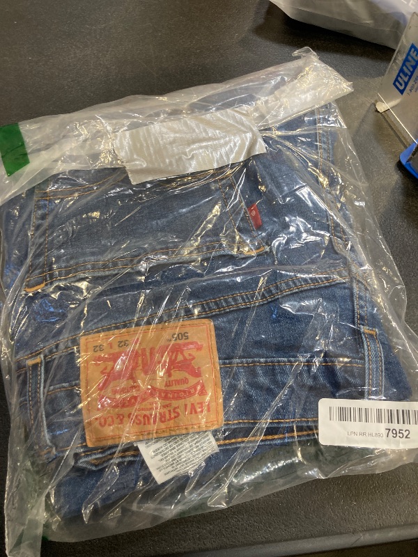 Photo 1 of Levi's Men's 505 Regular Fit Jeans (Also Available in Big & Tall), Shooting Star Stonewash-Stretch, 36W x 34L