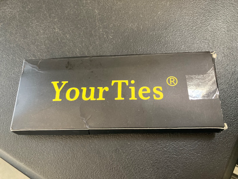 Photo 1 of YourTies Mens Yellow Paisley Tie Silk Ties Woven Floral Formal Mens Neckties with Gift Box Wedding Father Day Gifts