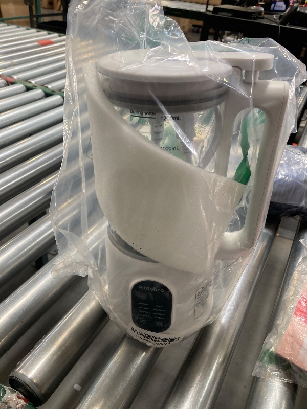 Photo 1 of 8 in 1 Automatic Nut Milk Maker, Almond Milk Maker,40oz ?1200ML?Automatic Soy Milk Maker for Homemade Oat, Coconut, Soy, Plant Based Milks with Delay Start/Keep Warm/Boil Water