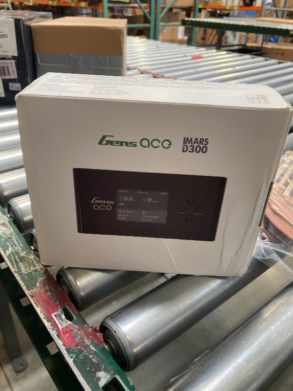 Photo 1 of Gens Ace Lipo Battery Charger IMARS D300 G-Tech Series Smart Dual Lipo Charger 16A AC 300W DC 700W Lipo Charger?Black?