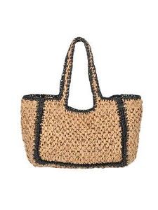 Photo 1 of Women's Straw Border Mini Tote, Natural