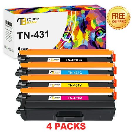 Photo 1 of TN431 Toner Cartridge Compatible for Brother TN 431 TN433 TN436 TN431BK TN431C TN431M TN431Y HL-L8360CDW MFC-L8900CDW HL-L8260CDW L8360CDWT MFC-L8610C
