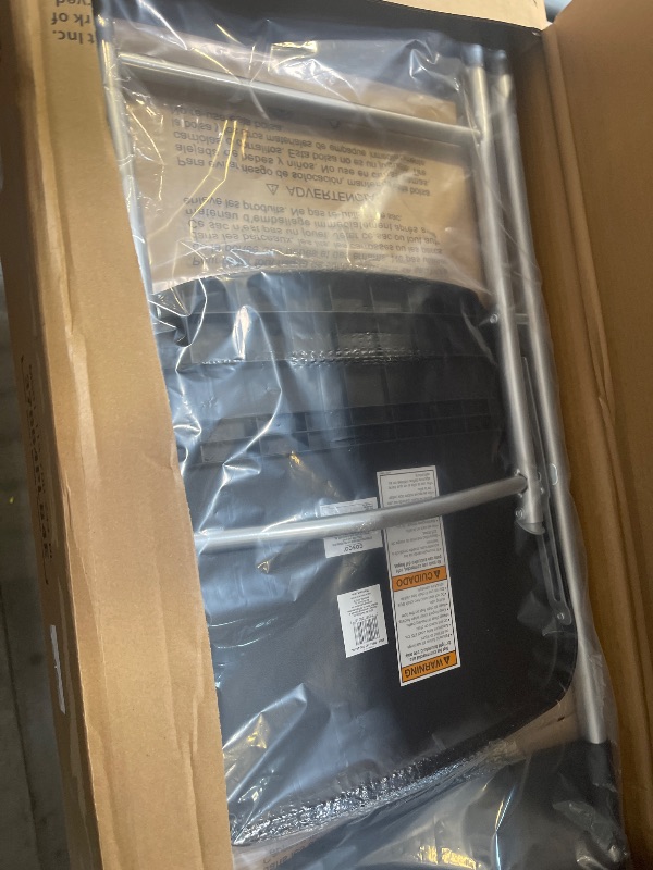 Photo 1 of Mainstays Resin Seat & Back Folding Chair Black 4 Count
