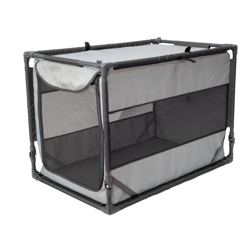 Photo 1 of Sport Pet Designs Portable Folding Dog Kennel Gray Large
