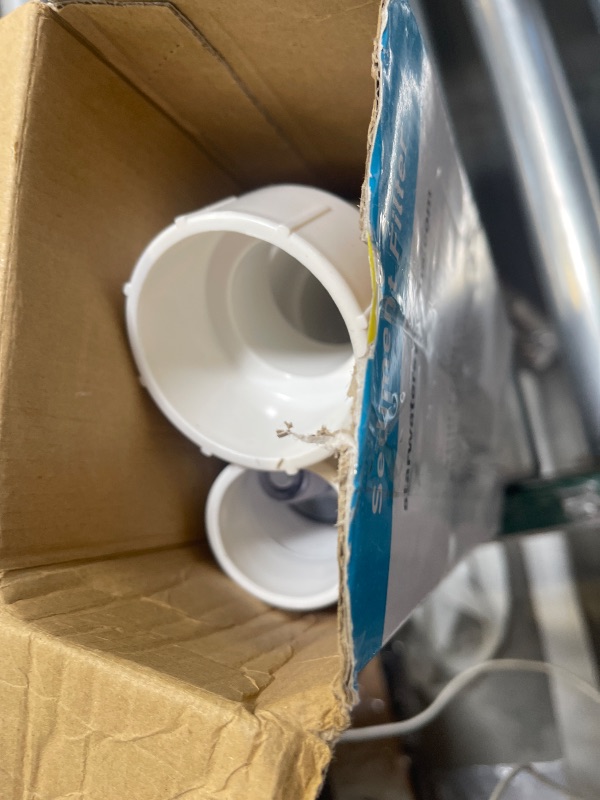 Photo 1 of H2O PRO Spindown Sediment Water Filter for Well and Irrigation Pump Systems (Clear and Reusable) Fits 1" and 1-1/2" Pipe, Includes Adapters 148127