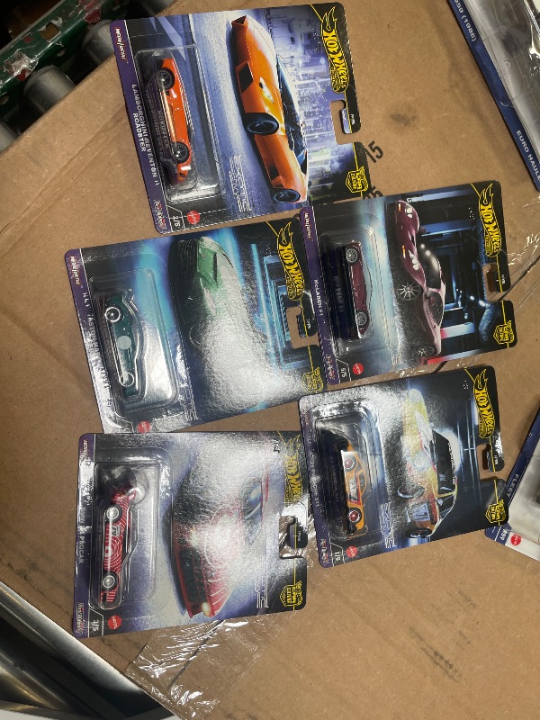 Photo 1 of Mattel HJV98 2024 Hot Wheels Car Culture and Team Transport Chase Incomplete Set
