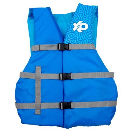 Photo 1 of X2O Universal Adult Life Vest and Jacket (30 - 50 Chest) Blue Ocean Coral Unisex