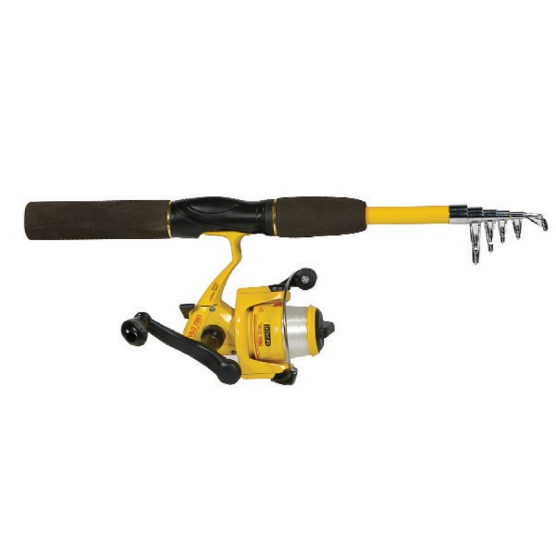 Photo 1 of Eagle Claw Pack-It 5 6 Telescopic Fishing Rod/Reel Combo
