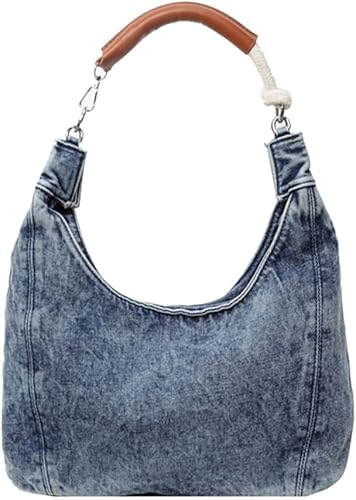 Photo 1 of Women Denim Shoulder Handbag Underarm Bag Tote Purse
