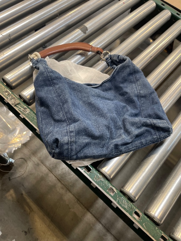 Photo 1 of Women Denim Shoulder Handbag Underarm Bag Tote Purse
