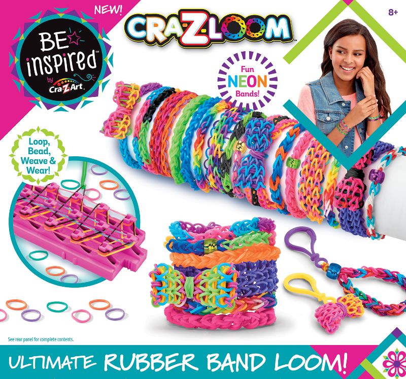 Photo 1 of Cra-Z-Art Be Inspired Ultimate Rubber Band Loom Unisex Child Ages 8 and up