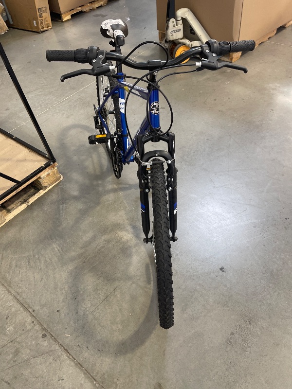 Photo 1 of Huffy 26" Rock Creek Mountain Bike, Fits Riders 5'0"+, Blue, Adult, Men's
