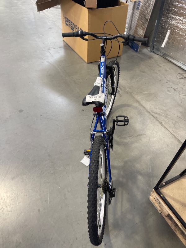Photo 1 of Huffy 26" Rock Creek Mountain Bike, Fits Riders 5'0"+, Blue, Adult, Men's
