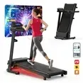 Photo 1 of FYC Foldable Portable Treadmills for Home with 300 LBS Capacity, APP Control, Compact Treadmill for Office