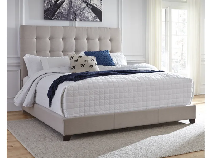 Photo 1 of My Texas House Diamond Tufted Upholstered Bed Full Cream Box 1
only box 1 of 2