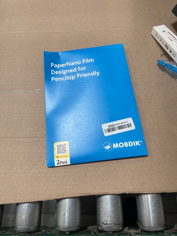 Photo 1 of MOBDIK 2 Pack Paperfeel Screen Protector Compatible with iPad 9/8/7 (10.2 Inch, 2021/2020/2019, 9th/8th/7th Generation), Crafted for Natural Writing, Anti Glare with Easy Installation Kit