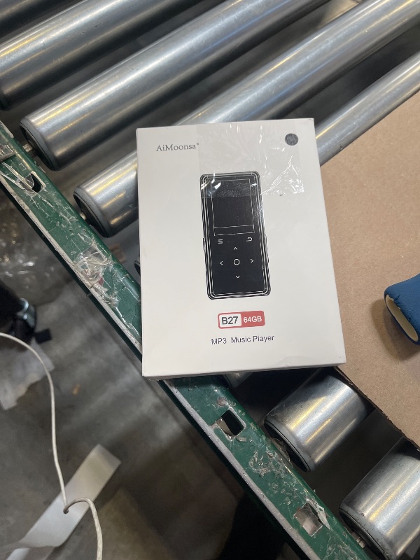 Photo 1 of 64GB MP3 Player with Bluetooth 5.2, AiMoonsa Music Player with Built-in HD Speaker, FM Radio, Voice Recorder, HiFi Sound, E-Book, Earphones Included