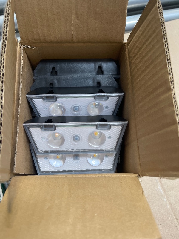 Photo 1 of Solar Fence Lights Outdoor Waterproof LED - 3000/4000/6000K 3 Mode, IP65 Waterproof Fence Lights Solar Powered, Solar Wall Lights for Outside, Backyard/Step/Patio/Deck Fence/Stair Railings (12 pack)