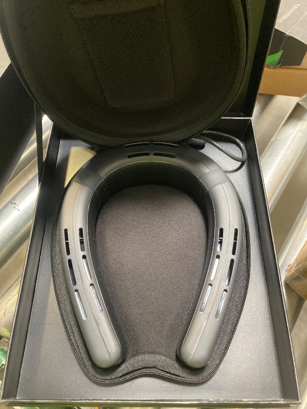 Photo 1 of TORRAS 2025 Top Al Neck Fan Air Conditioner Coolify Cyber, Portable Personal Neck Fans that Blow Cold Air?No.1 Dual-Coolest Wind & 720° Immersive Cooling?Rechargeable for Outdoor/Indoor. Gifts for Dad