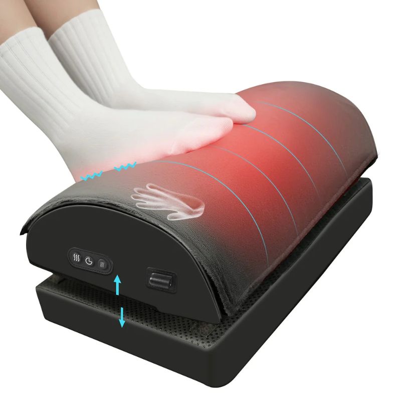 Photo 1 of Snailax Memory Foam Vibration Foot Massager with Heat Under Desk - 535
