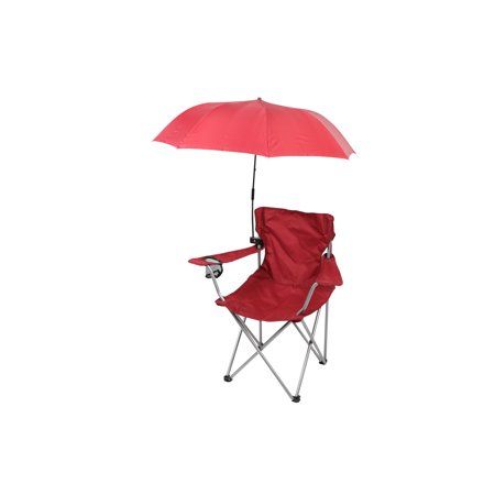 Photo 1 of Ozark Trail Regular Chair Umbrella with Universal Clamp Red (Chair Is Not Included) Adult