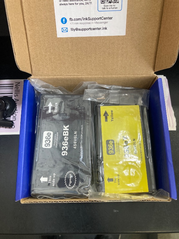 Photo 1 of 936XL 936 Ink Cartridges Combo Pack (4-Pack) Replacement for HP 936XL Ink Cartridges Work with OfficeJet Pro 9110, 9120, 9130, 9730, 9720 Series Printers