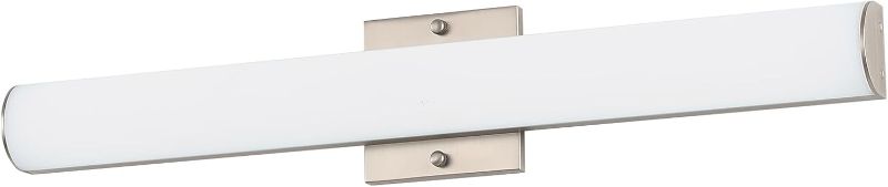 Photo 1 of Brushed Nickel Vanity Lights 24 Inch 24W Bathroom Light Fixture LED Bathroom Vanity Lights Over Mirror Vanity Lighting Fixtures, Wall Light Fixtures, Daylight 5500K
