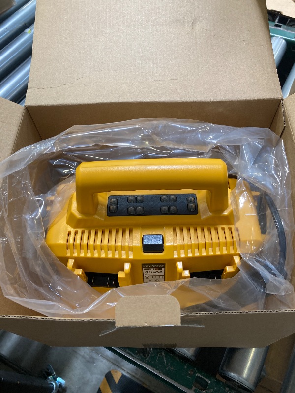 Photo 1 of YJITO Upgraded 6-Ports Rapid Battery Charger Station,Replacement for Dewalt Flexvolt 20V/60V Battery Charger,Compatible with Dewalt 20V/60V Battery DCB200 DCB206 DCB606 DCB609