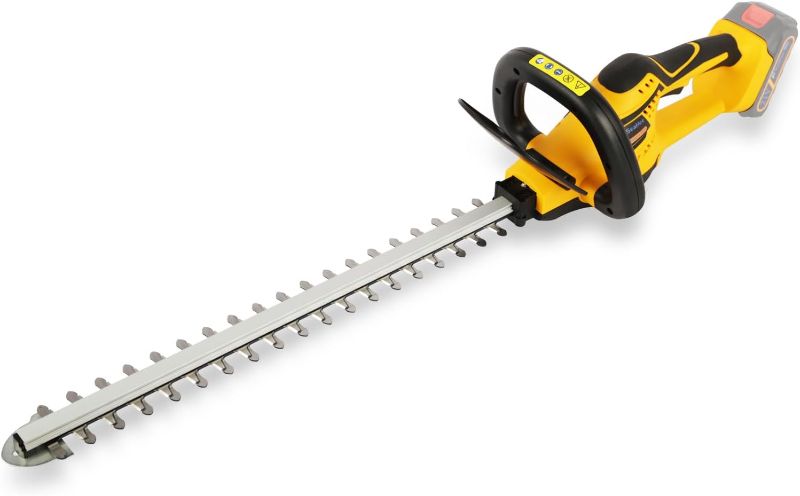 Photo 1 of Dual-Blade Hedge Trimmer | Lightweight 5.35lbs with Replaceable Blades & Safety Lock, Ergonomic Design for Residential Landscaping NO Battery & Charger
