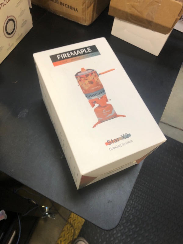 Photo 1 of Fire-Maple Fixed Star X2 Backpacking and Camping Stove System Outdoor Propane Camp Cooking Gear Portable Pot Jet Burner Set Ideal for Hiking, Trekking, Fishing, Hunting Trips and Emergency Use