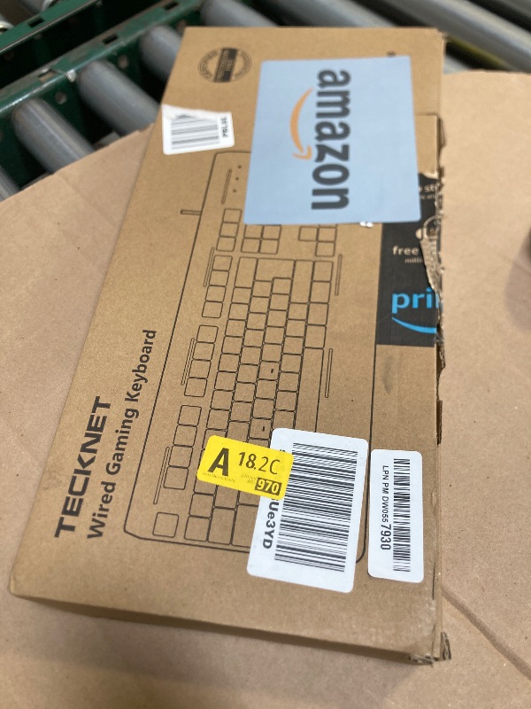 Photo 1 of TECKNET Gaming Keyboard, USB Wired Computer Keyboard, 15-Zone RGB Illumination, IP32 Water Resistance, 25 Anti-ghosting Keys, All-Metal Panel (Whisper Quiet Gaming Switch)