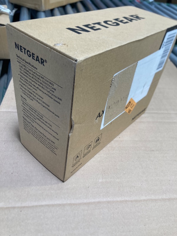 Photo 1 of NETGEAR 4-Stream WiFi 6 Router (R6700AX) – Security Features, AX1800 Wireless Speed (Up to 1.8 Gbps), Covers up to 1,500 sq. ft., 20 devices