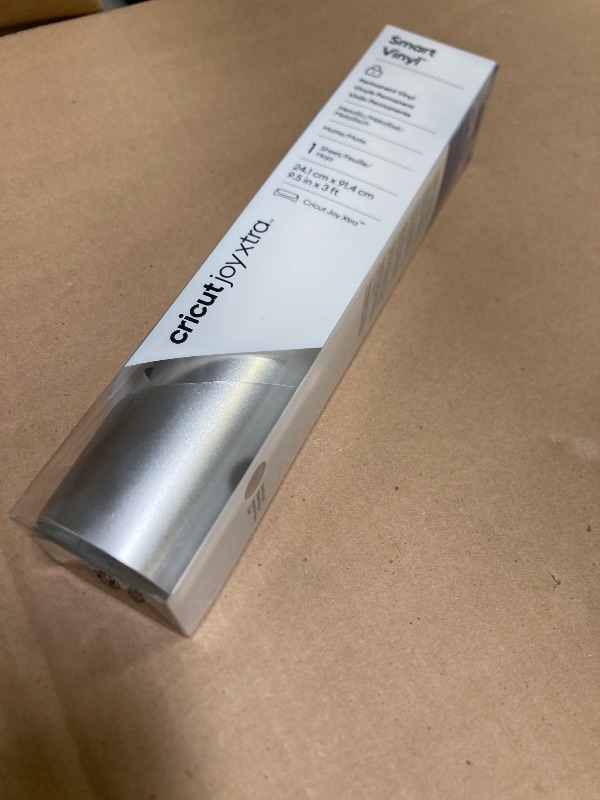 Photo 1 of Cricut Joy Xtra Permanent Smart Vinyl-Metal Silver