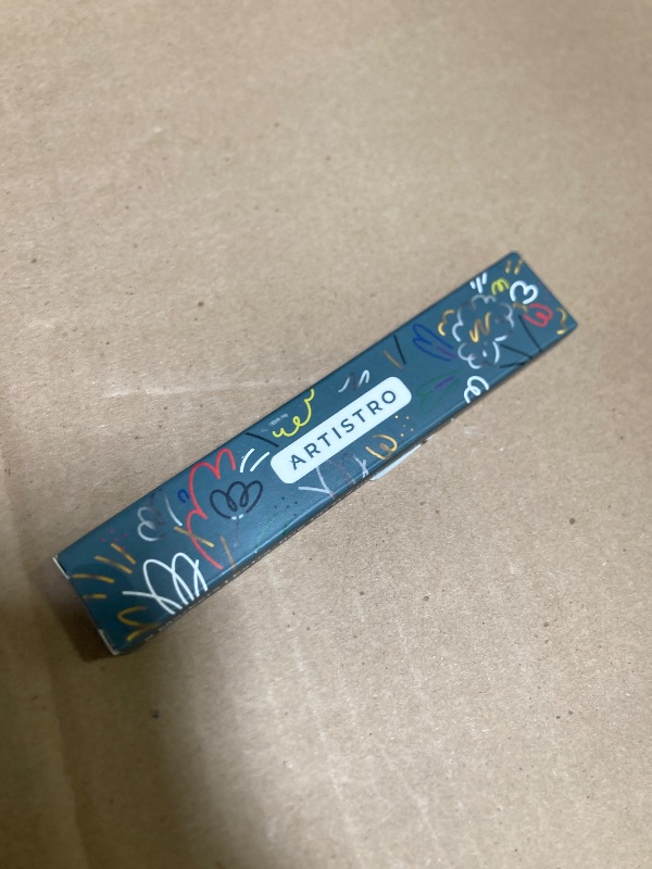 Photo 1 of ARTISTRO 2 White Permanent Marker - Waterproof Markers for Tire, Fabric, Rocks, Glass, Ceramic, Wood, Paper - Oil Based Paint Pens - Extra-Fine Tip 0.7mm