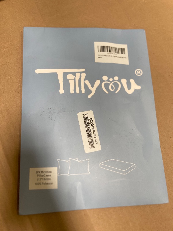 Photo 1 of TILLYOU Toddler Pillowcase 2 Pack with Envelope Closure,13" x 18" Silky Soft Microfiber Travel Kids Pillowcase for Boys and Girls,Light Purple & Light Pink