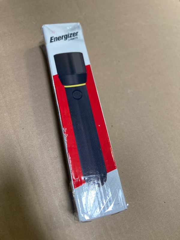 Photo 1 of ENERGIZER LED Flashlight Vision PRO, Ultra Bright 1000+ Lumens, IPX4 Water Resistant, Aircraft-Grade Aluminum LED Light, Rugged Metal Flash Light for Outdoors, Emergency Power Outage, Black